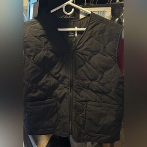 Men’s Black Quilted Vest